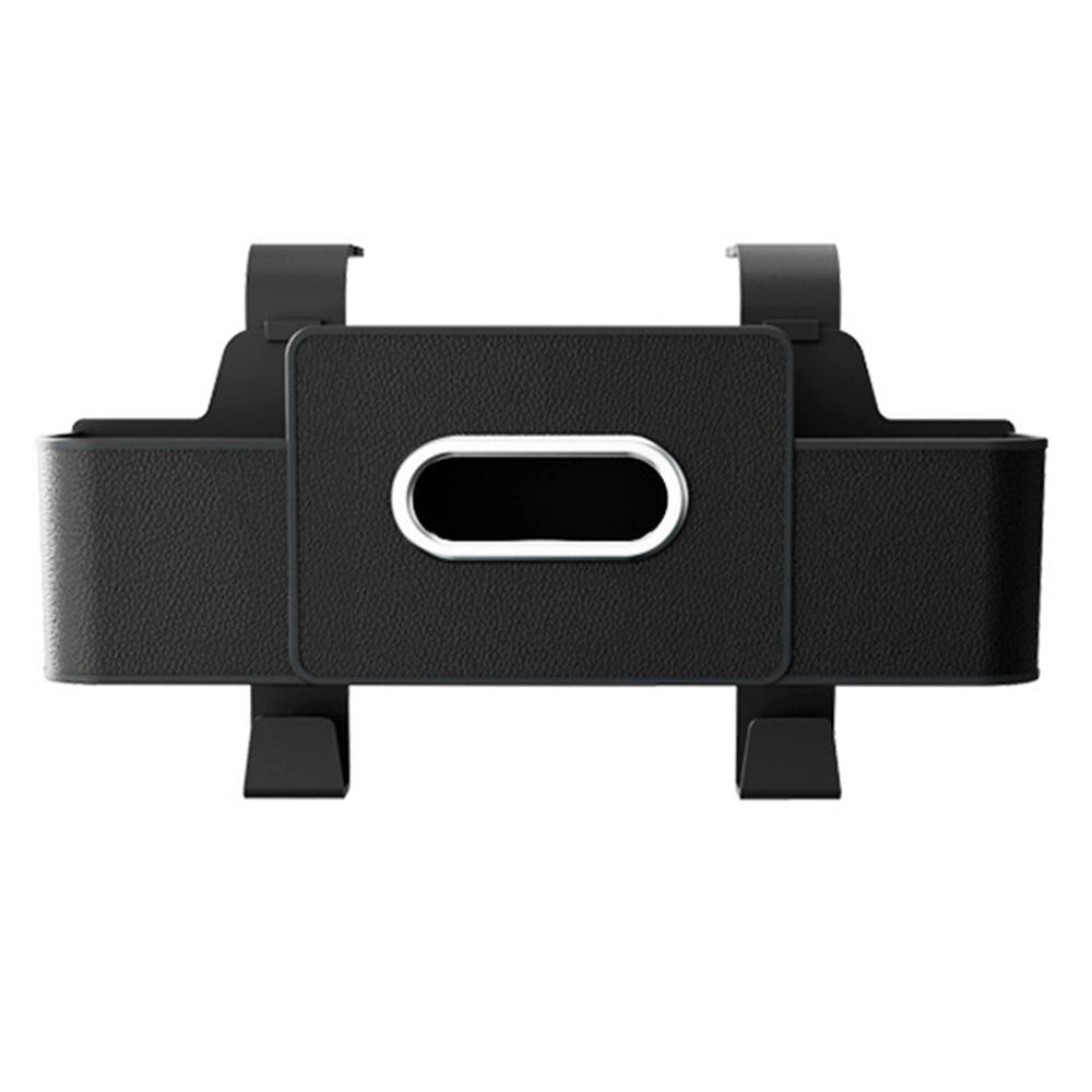 Partition Design Car Drink Cup Holder Water-proof Vehicle Tissue Box Car Rear Seat Organizer Bag