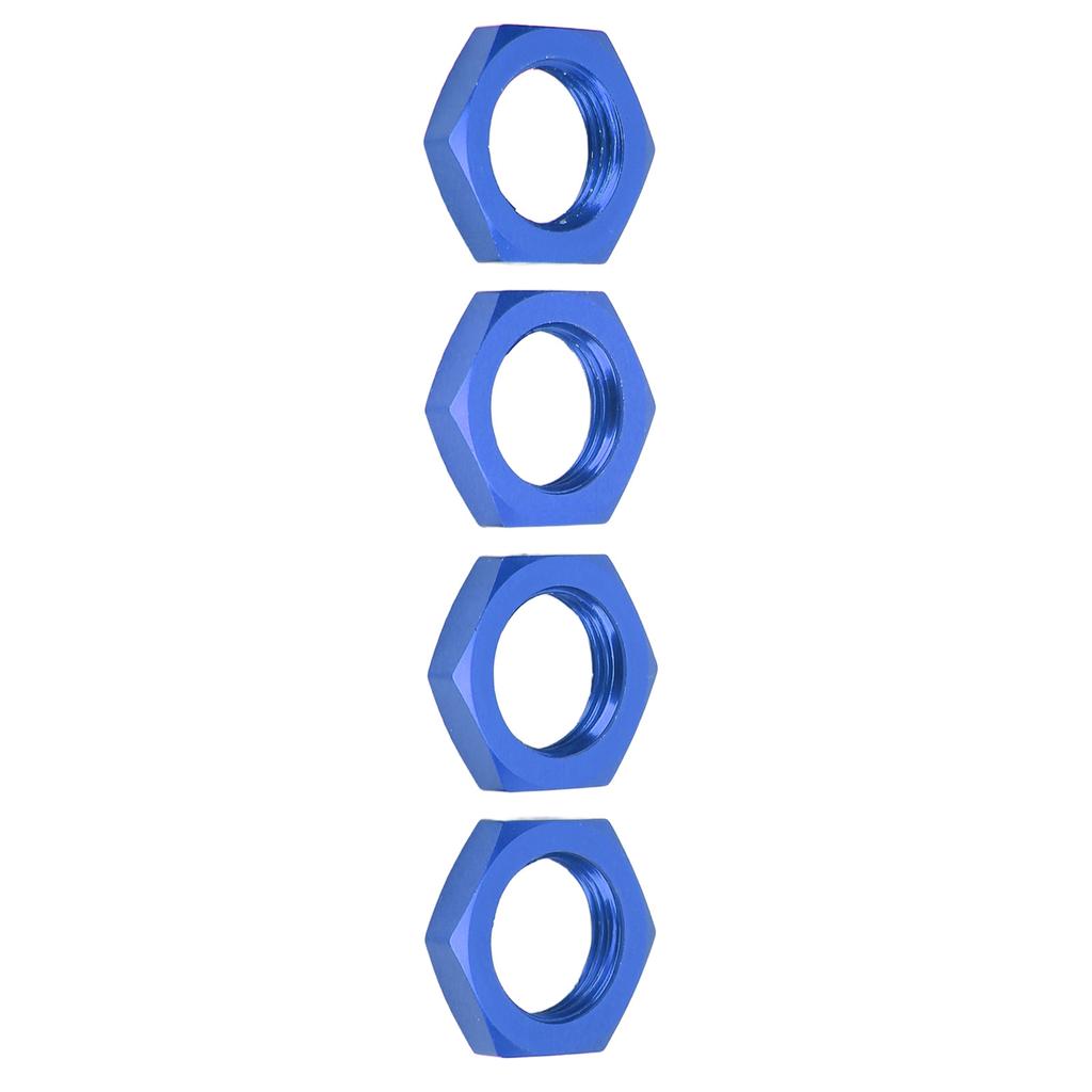 4PCS 17mm Aluminum Alloy Wheel Hex Hub Nut for 1Celsius8 RC Model Car Upgraded Accessory