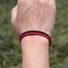 Unique Adjustable Rope Bracelet Unisex Black Outdoor Adventure Buckle Lucky Red Braclet Couple Brazalete Friendship Jewelry Gift
