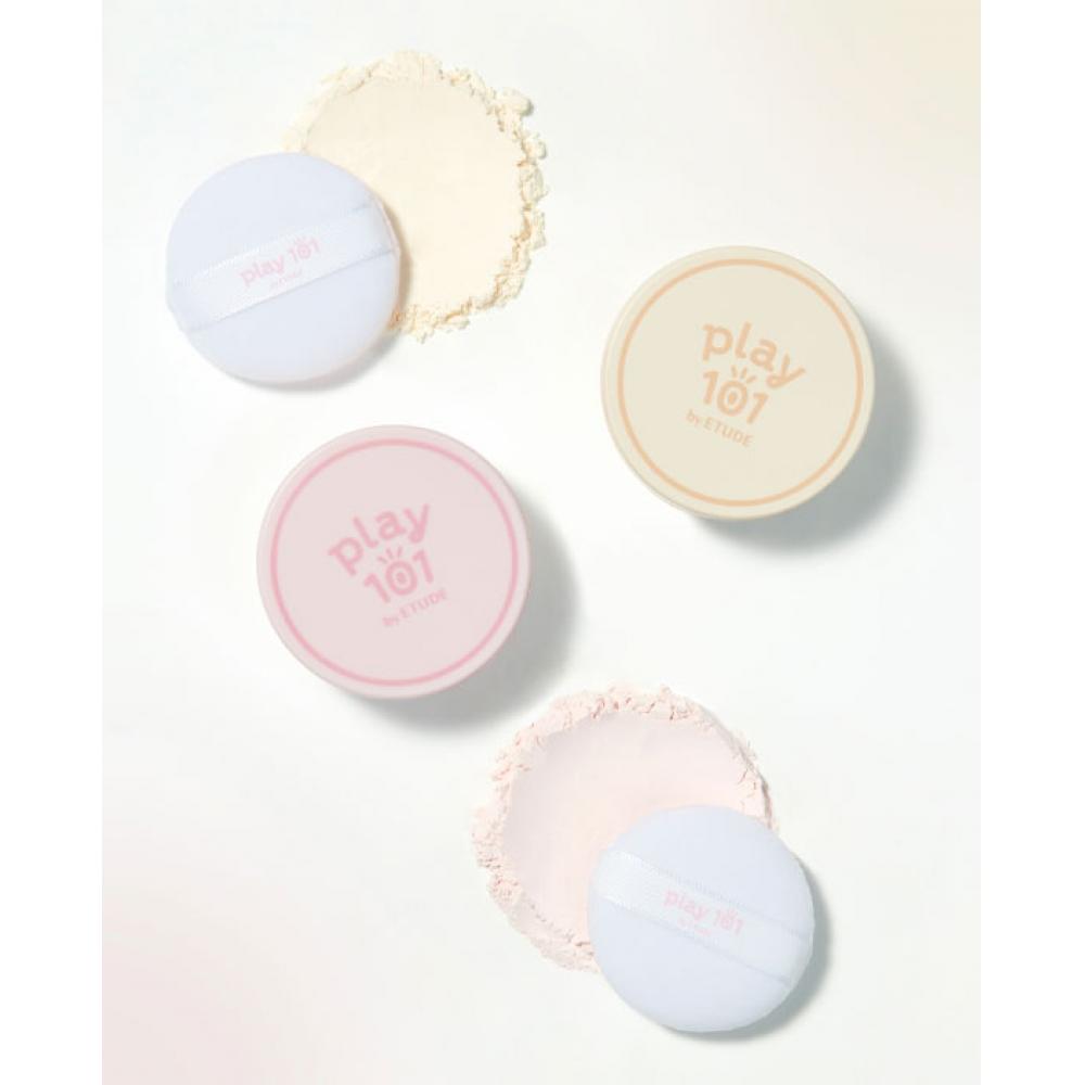 Daiso [01 LiGht BeiGe] Play 101 By Etude Finish Loose Powder 5 G