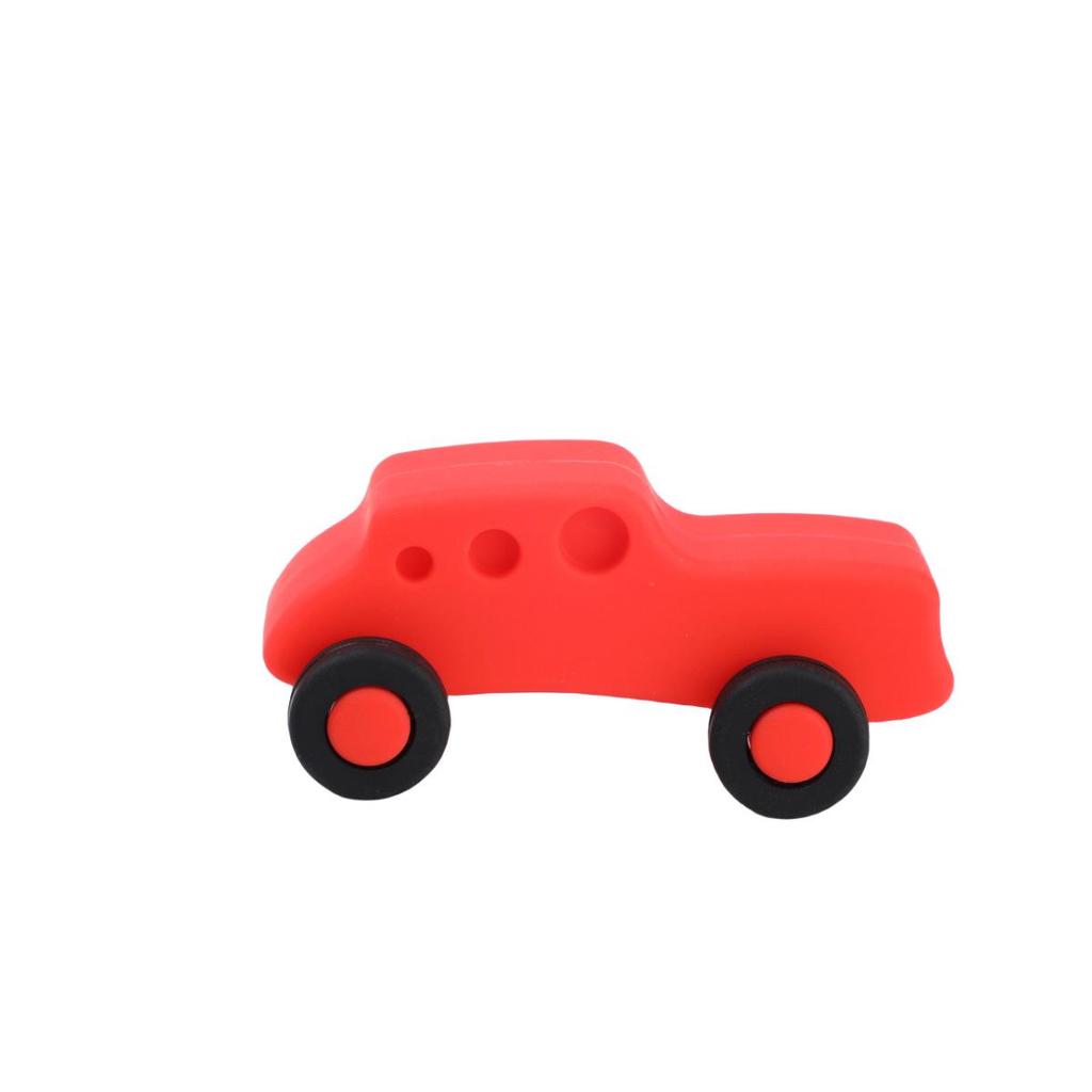 Мультяшная забавная силиконовая ударопрочная игрушка для малышей, машинка/самолет