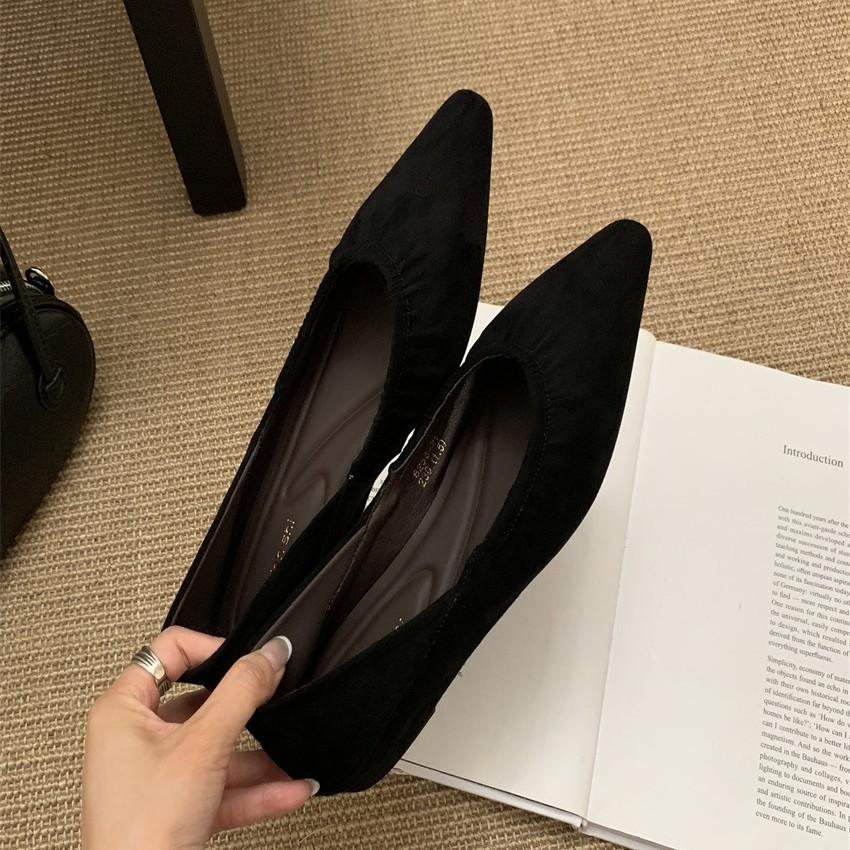 Французские туфли-лодочки с леопардовым принтом, женские туфли с мелким вырезом, новинка весны и лета 2025 года, вечерние туфли, кожаные туфли с ремешком на щиколотке, высокие каблуки