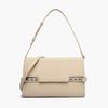 PU Premium Luxury Women's Shoulder Bag Spring New Fashion Rivet Accessories Female Sling Bag Simple Solid Color Lady Crossbody Bag for Party Daily Use