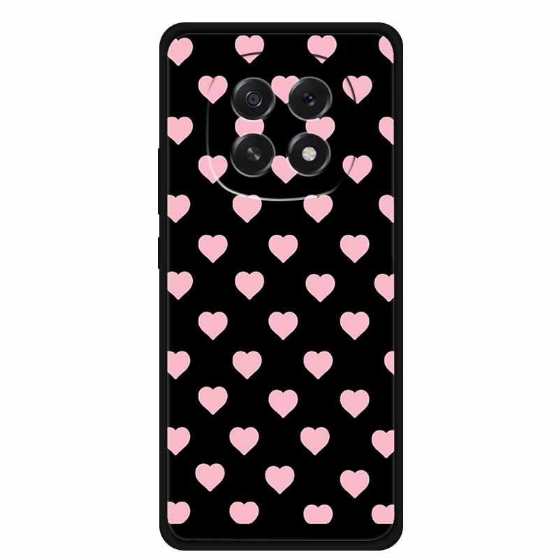 For Oppo A5 5G Phone Case 3D Relief Emboss Flowers Back Cover Black TPU Silicone Soft Case For Oppo A 5 PKQ110 Cases 6.7" Fundas