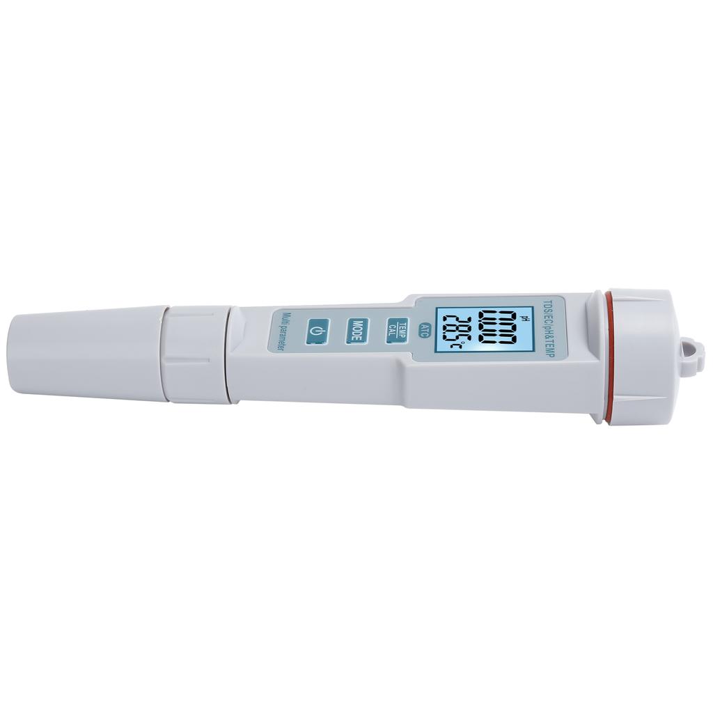 4 In 1 Water Quality Tester Portable PH EC TDS Temperature Digital Salinity Meter