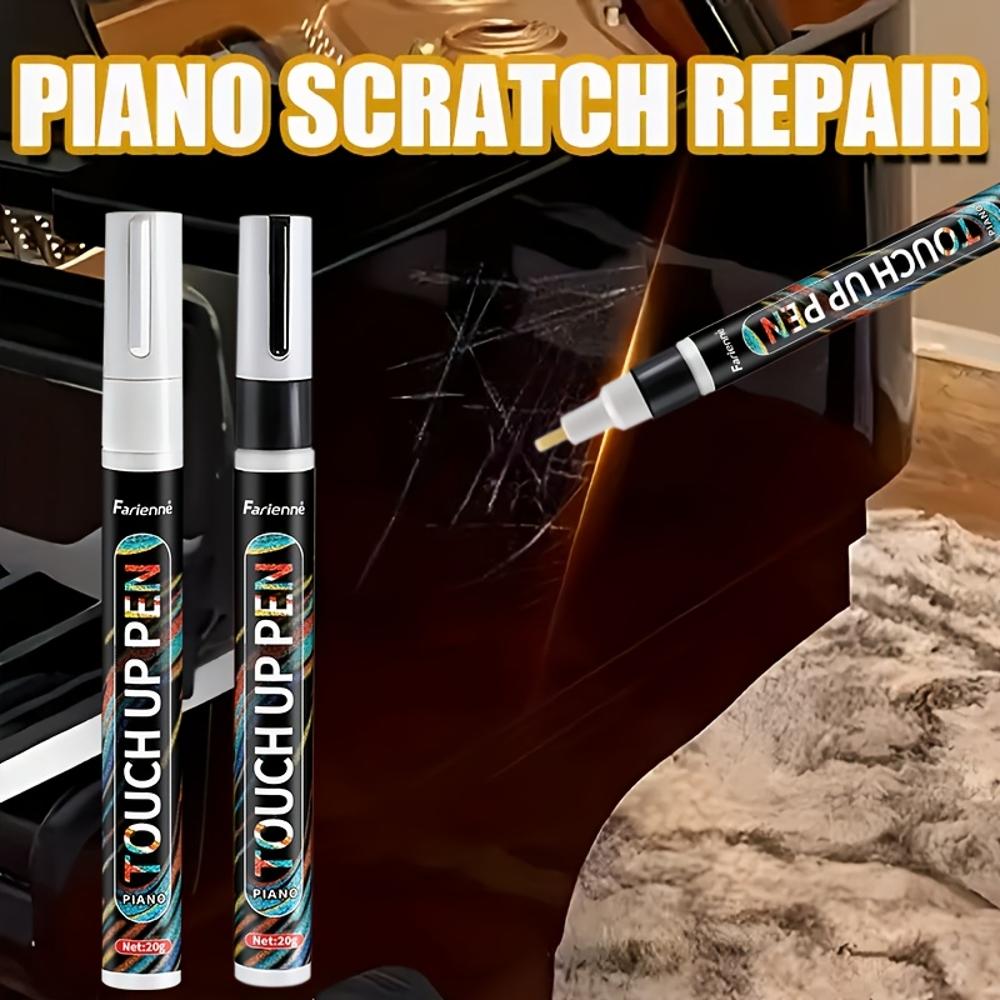 Professional Piano Scratch Repair Pen - Scratch Remover & Touch-Up Color Restorer, Easy Application for Grand/Piano, Piano Tunin
