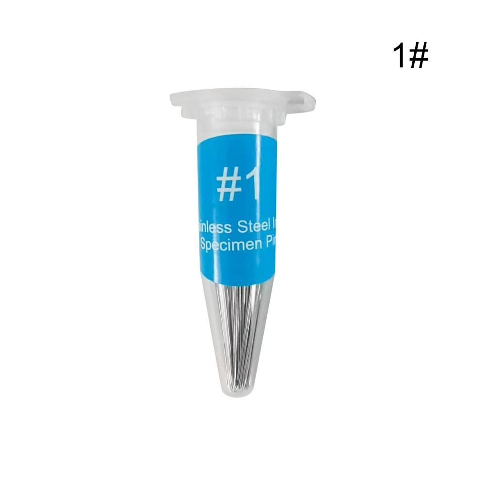 100 шт. высокопрочных лабораторных принадлежностей для энтомологии, штифтов для образцов, приспособлений для вскрытия насекомых, игл, штифтов