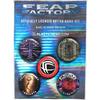 Набор значков альбомов Fear Factory 1992–2001 гг. (Пакет из 5)