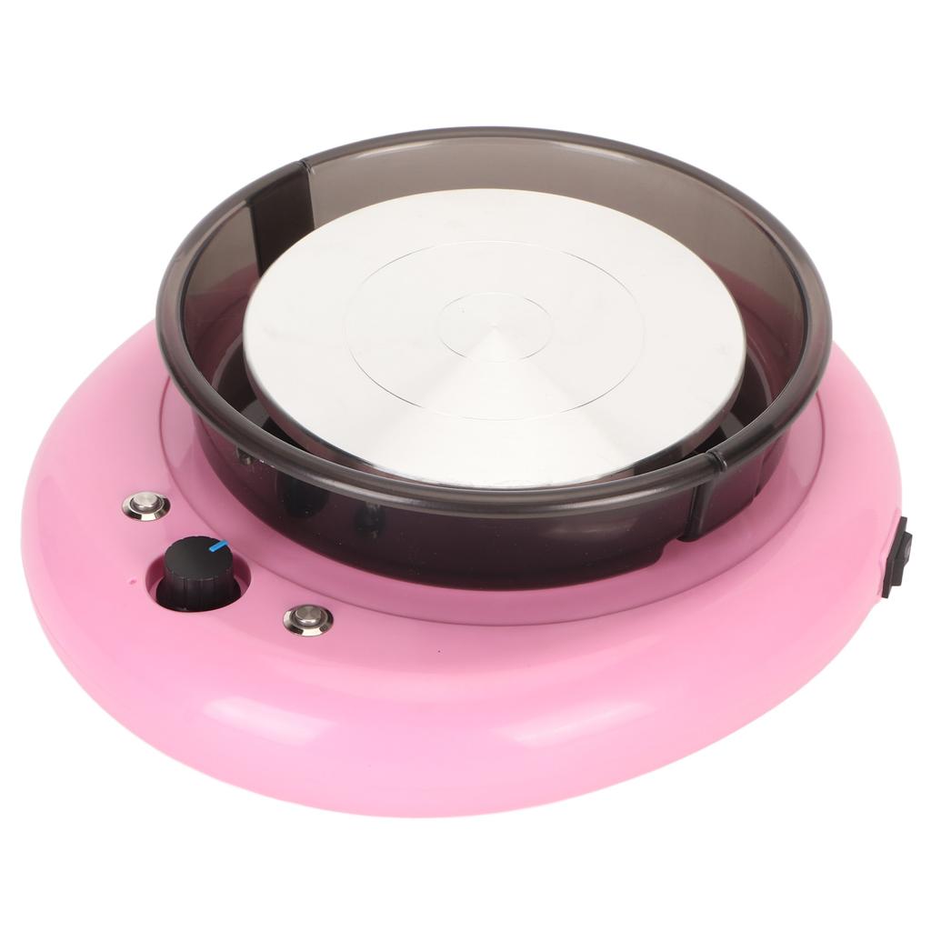 Мини гончарный круг с регулируемой скоростью, съемная чаша, электрическая машина для изготовления глины для детей