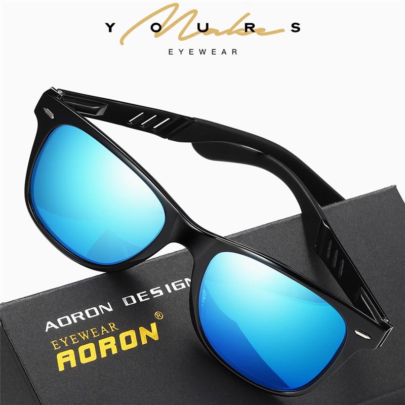 Поляризованные солнцезащитные очки AORON, модные мужские очки для улицы