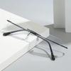 Men Ultra Light Myopia Glasses Small Square Frameless Anti-Blue Light Near Sight Glasses Ultra Light Unisex Short Sight Glasses