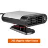 Car 12V Portable Electric Window Heater Heating Dryer   Fan Defroster Demister (Red)
