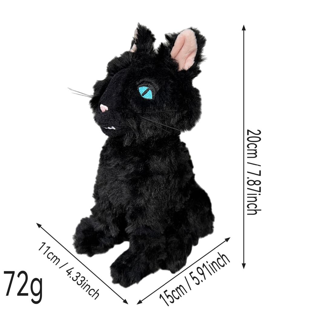 25Cm Coraline Plush Stuff Cartoon Figure Kawaii Doll Soft Pillow Ugly Kids Cute Collectible Dolls Decoration Toys Birthday Gifts