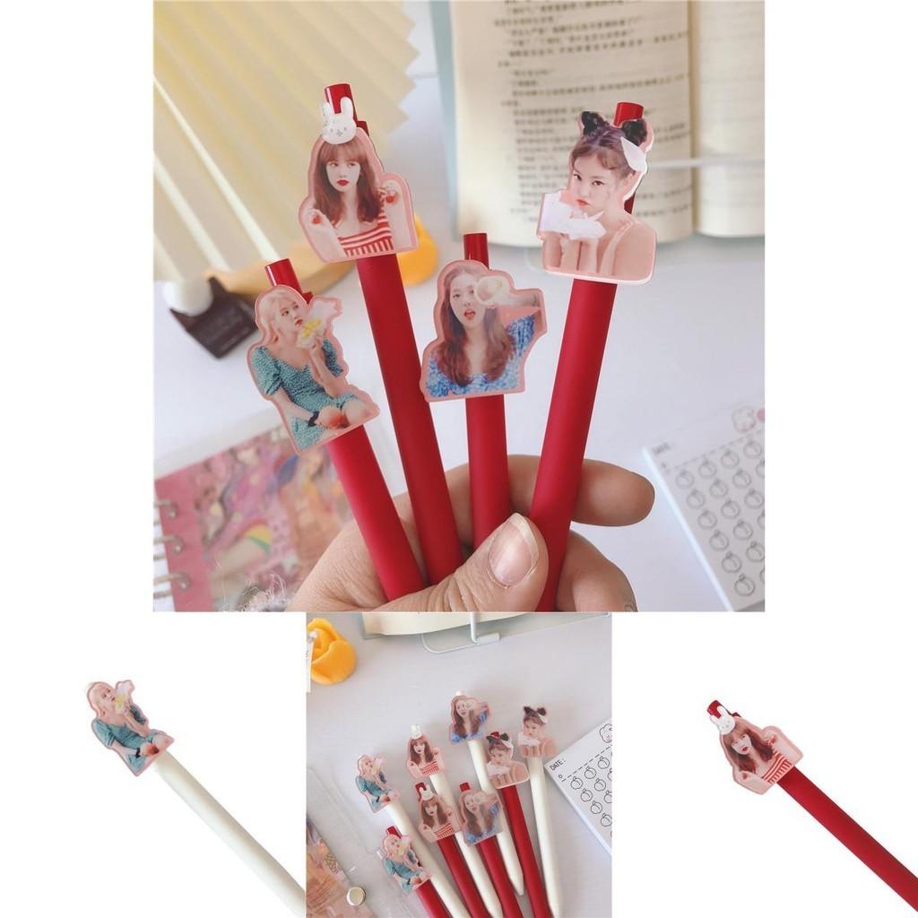 Креативная шариковая ручка Blackpink со звездным корейским дизайном для офиса и канцелярских принадлежностей