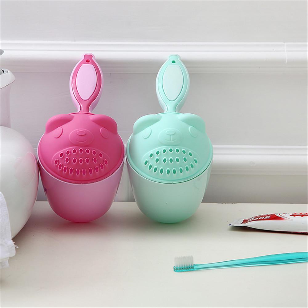 Baby Spoon Shower Bath Water Swimming Bailer Shampoo Cup Children's Products