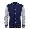 Men's Winter European Size Plus Velvet Baseball Cardigan Jacket