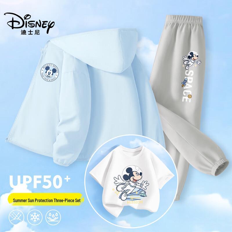Disney Детский летний набор с капюшоном для защиты от солнца