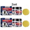 Jue-Fish kitchen stainless steel cleaning cream gently cleans pots and pans, oily stove surface, scale and rust maintenance cream 1set