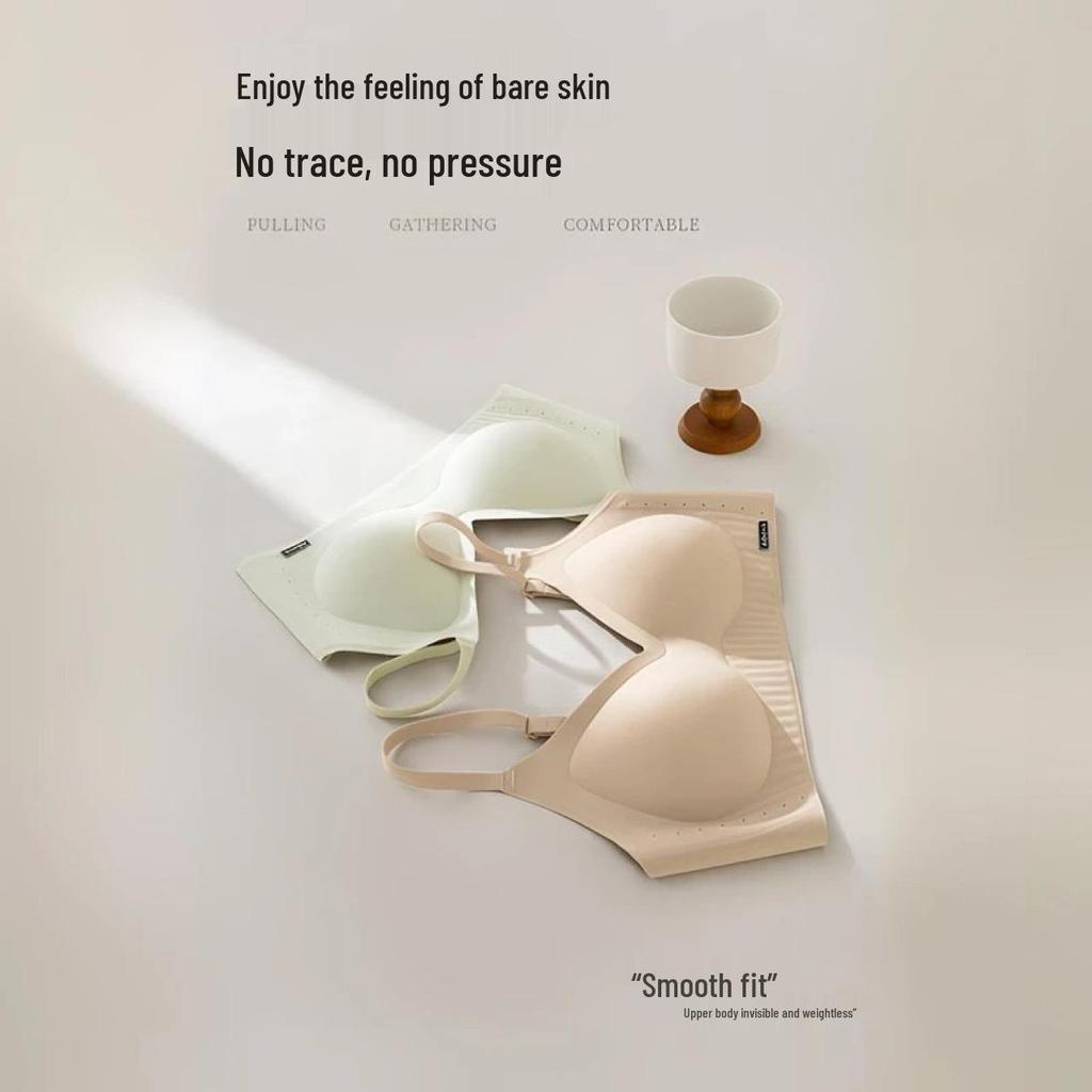 Бесшовный бюстгальтер пуш-ап без косточек: Мягкое, поддерживающее, предотвращающее обвисание нижнее белье для женщин.