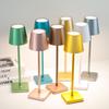 All-Aluminum USB Charging Touch Table Lamp - Modern Minimalist Night Light