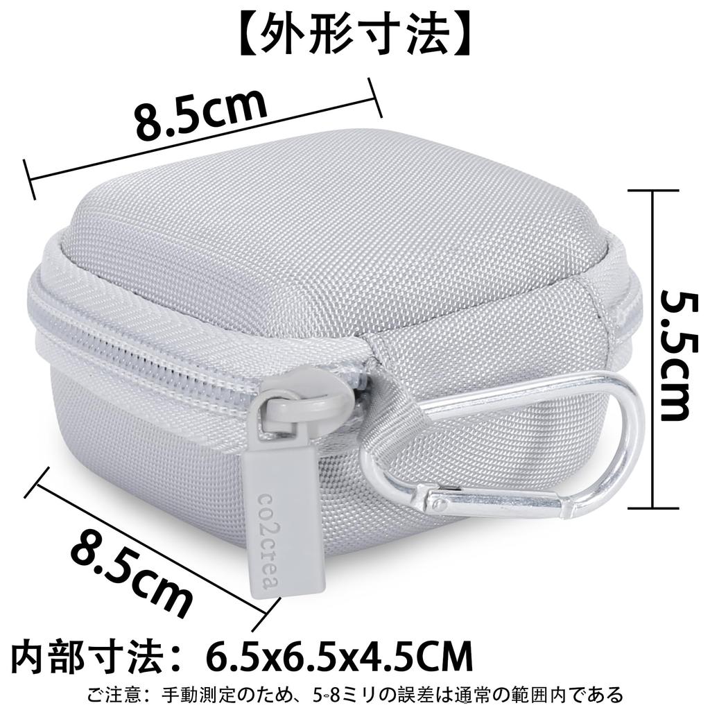 Наушники Storage Shokz OpenFit Open Ear, совместимые с беспроводными белыми [чехол co2CREA] 2/OpenFit Air/OpenFit Earphones, (Только случай)