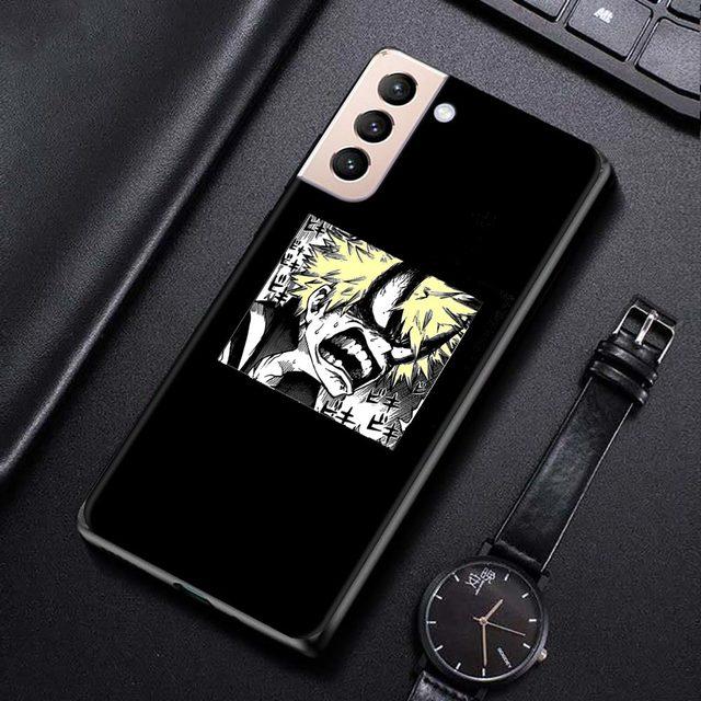 Чехол для телефона Samsung S21 S20 Ultra S10 Plus Lite S21 S20 Fe 5g Galaxy S10e S9 S8 S7 Edge, силиконовый чехол My Hero Academia