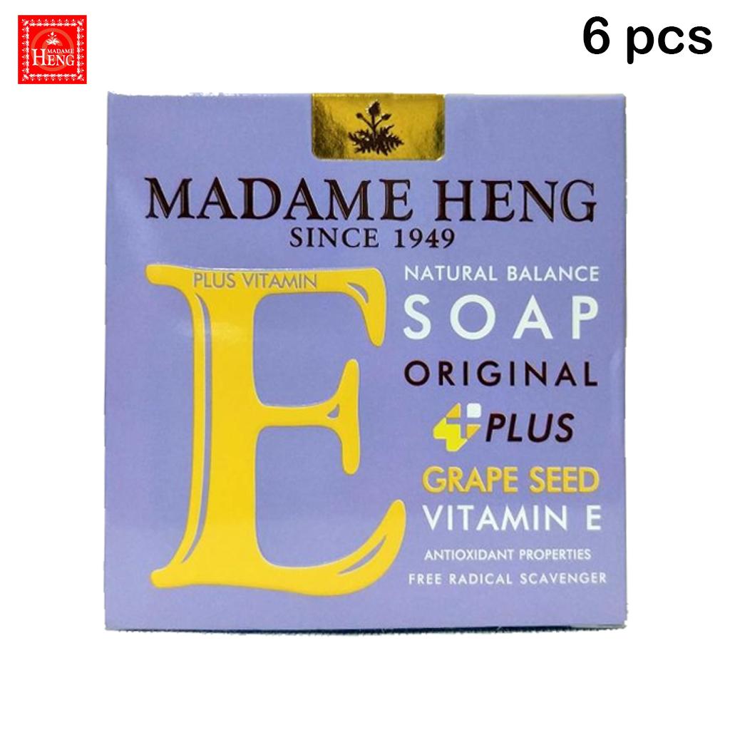 Madame Heng Мыло Natural Balance Plus Алоэ Вера / Авокадо / Виноградные косточки и витамин Е 150 г x 1 шт / 3 шт / 6 шт - Тайский уход за кожей
