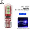 2 шт. T10 W5W 194 светодиодная автомобильная лампочка Non-Pola 6SMD Canbus подсветка номерного знака автомобиля плафоны для внутреннего освещения лампа для чтения 12 В-24 В инструменты