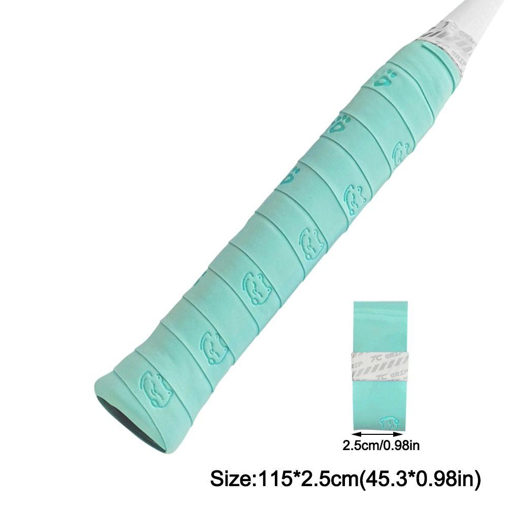 Cat Claw Print Badminton Racket Grips Wrap Sweat-Absorbent Tennis Racket Grip Tape Outdoor Sports