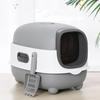 Large Size Cat Litter Box Fully Enclosed Litter Box Automatic Deodorization UV Enclosed Cat Toilet Cat Cleaning Supplies