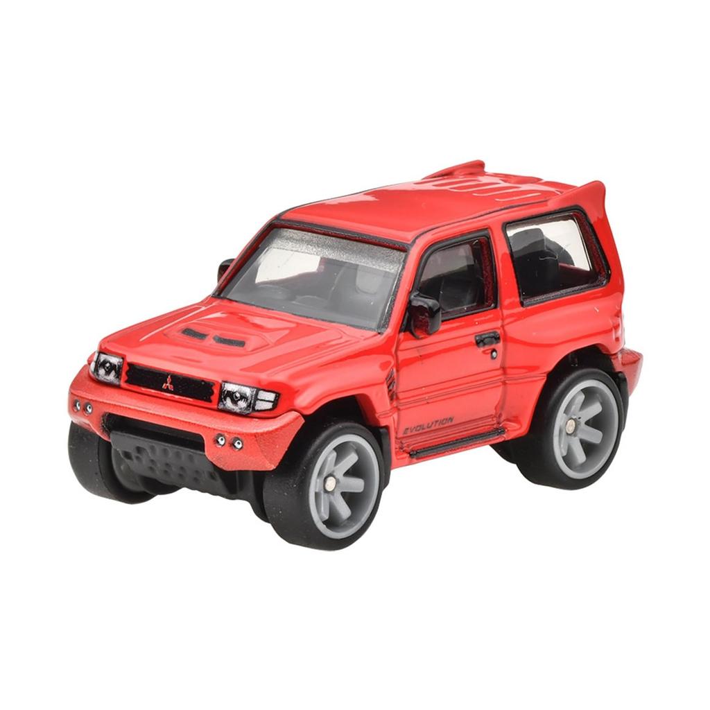 Hot Wheels Car Culture Terratrek Mitsubishi Pajero Evolution игрушечный мини-автомобиль для детей от 3 лет и старше, красный HRV89