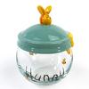 Disney Winnie the Pooh Glass Canister Honey Pot SAN3288