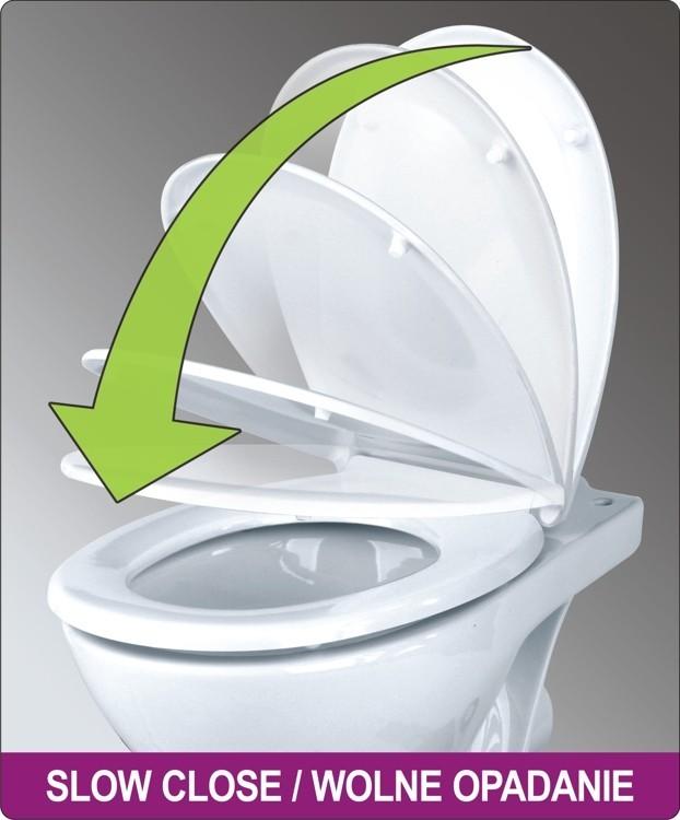 Soft-close toilet seat / 75470 / FALA