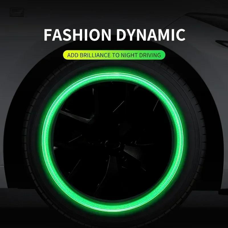 For VOLKSWAGEN VW Polo B5 Cars 2025 Hot For Volkswagen 4Pcs Luminous Car Tire Valve Caps Badge Emblem Auto Accessories For Volks