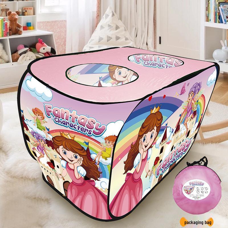 [Бесплатная доставка] Детская палатка-принцессы для дома/улицы и бассейн с шариками - Идеально для кемпинга или пляжного веселья