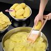 1 шт. Многофункциональный деревянный овощерезка с стальным лезвием - Кухонная терка для картофеля, моркови, сыра