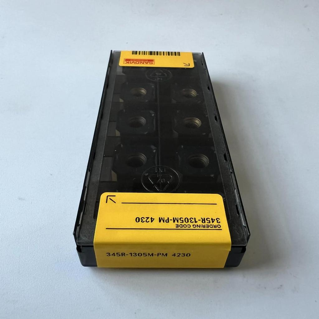 Original Sandvik / 345R-1305M-PM 4230 / CNC Lathe Carbide Blade 10 PCS