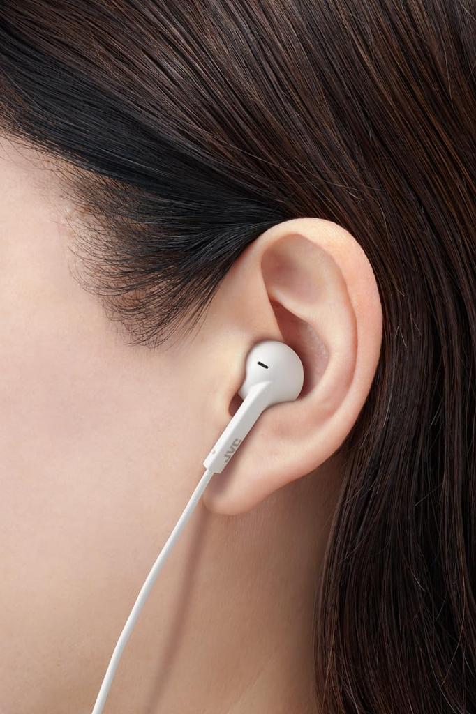 JVC Kenwood JVC Earphones Wired with Microphone Type C Open Type USB Blue HA-FR17UC-A Type-C 1.2m HA-FR17UC