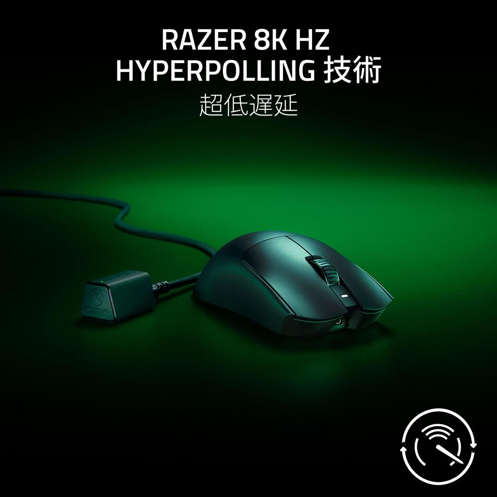 Dongle Included Razer Razer Viper V3 Pro Gaming Mouse Wireless At 54g 2nd Generation Razer Focus Pro Optical Sensor 35000DPI High Speed Wireless