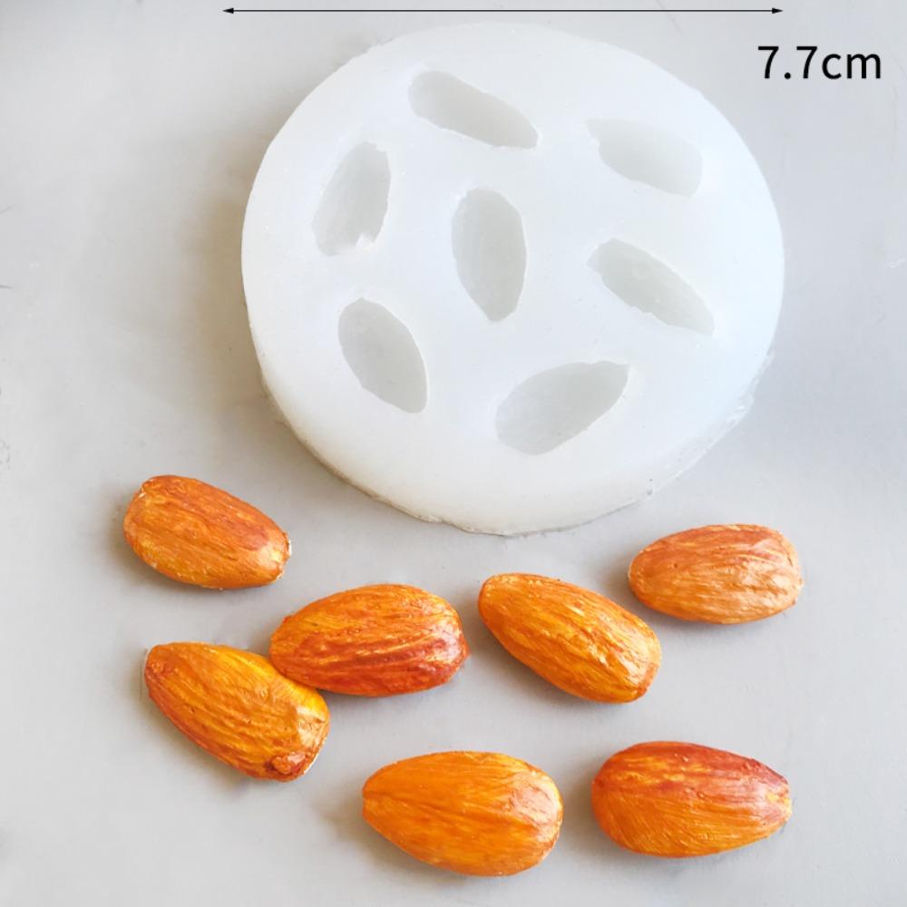Reusable 3D Nut Silicone Mold Heat Resistant Chocolate Baking Mold Fondant Cake Mold DIY Craft