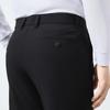 Septwolves Men's Cupro Blend Straight-Leg Casual Pants