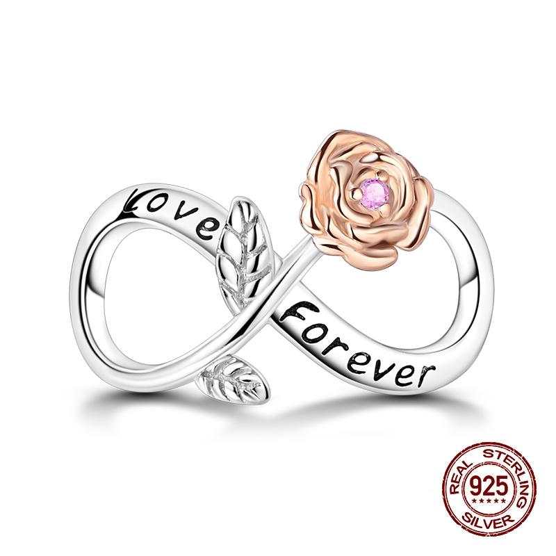 Классическая медная бабочка подсолнух перо морская звезда луна вечность бесконечность шармы бусины подходят для браслета 3 мм DIY ювелирные изделия