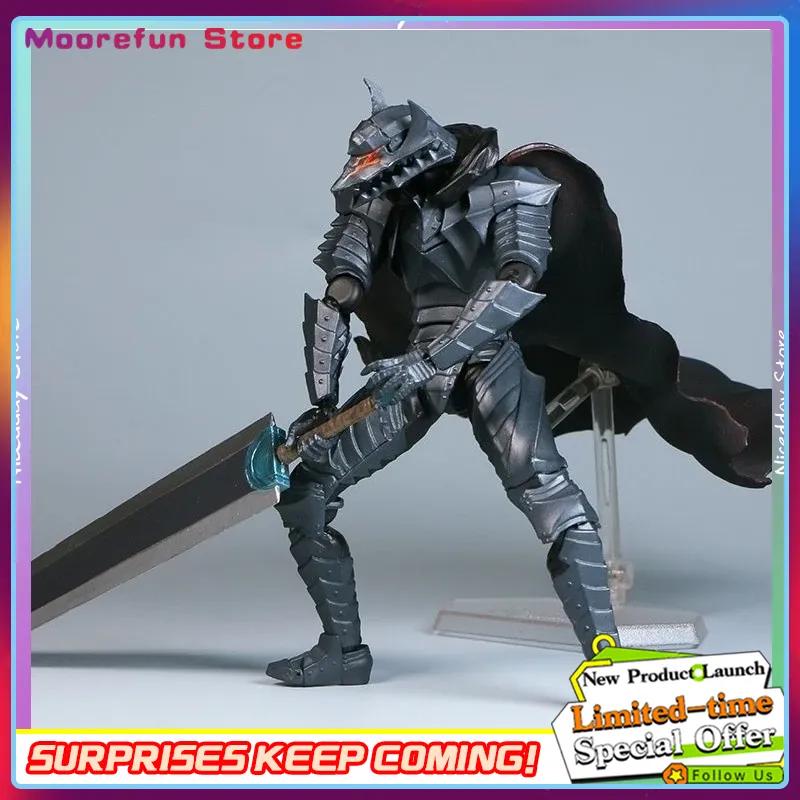 16см Figma Sp-046 Берсерк Гатс Бронированный Гатс Обзор Аниме Фигурка Броня Берсерка Фигурка Действия Модель для Взрослых Игрушка Кукла