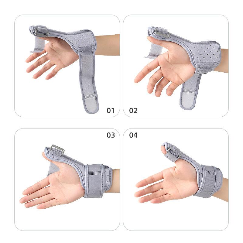 1pcs Adjustable Thumb Spica Splint Finger Holder Stable Breathable Pain Relief Thumb Wrist Stabilizer For Carpal Tunnel Sprains