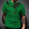 Animal Scorpion 3D Print T Shirt New Fashion Short-Sleeved Hip-Hop T-shirt Streetwear Cool Plus Size T Shirts