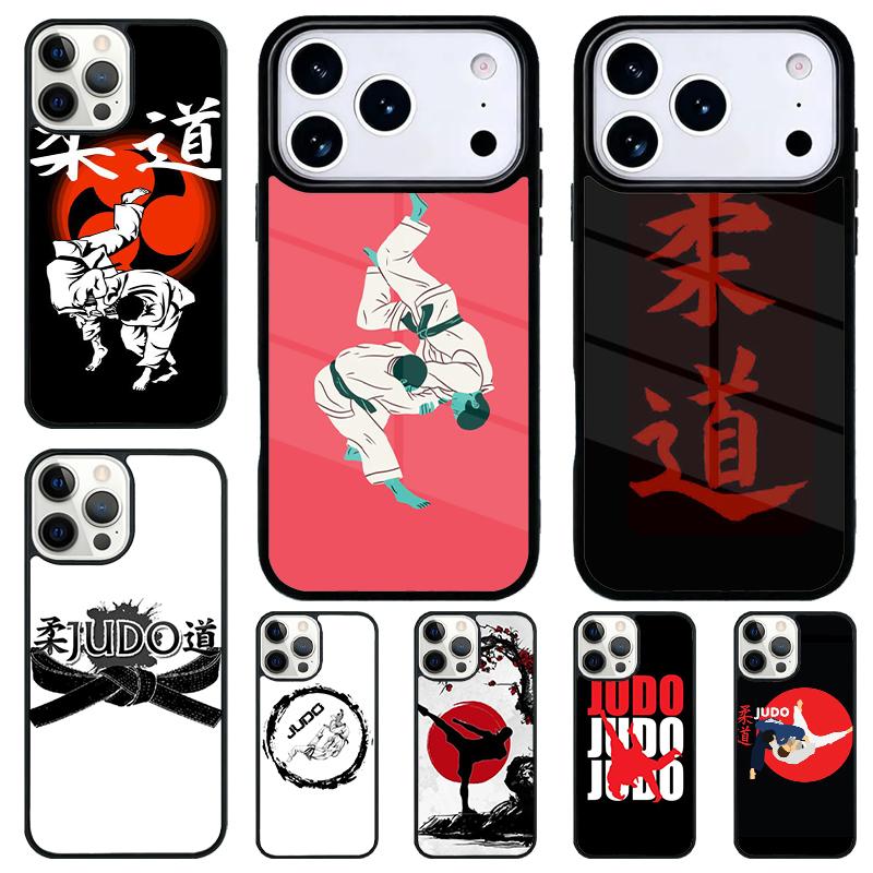 Judo Phone Case for iPhone 17 Air 16 15 11 12 14 13 Pro Max Shockproof Cover