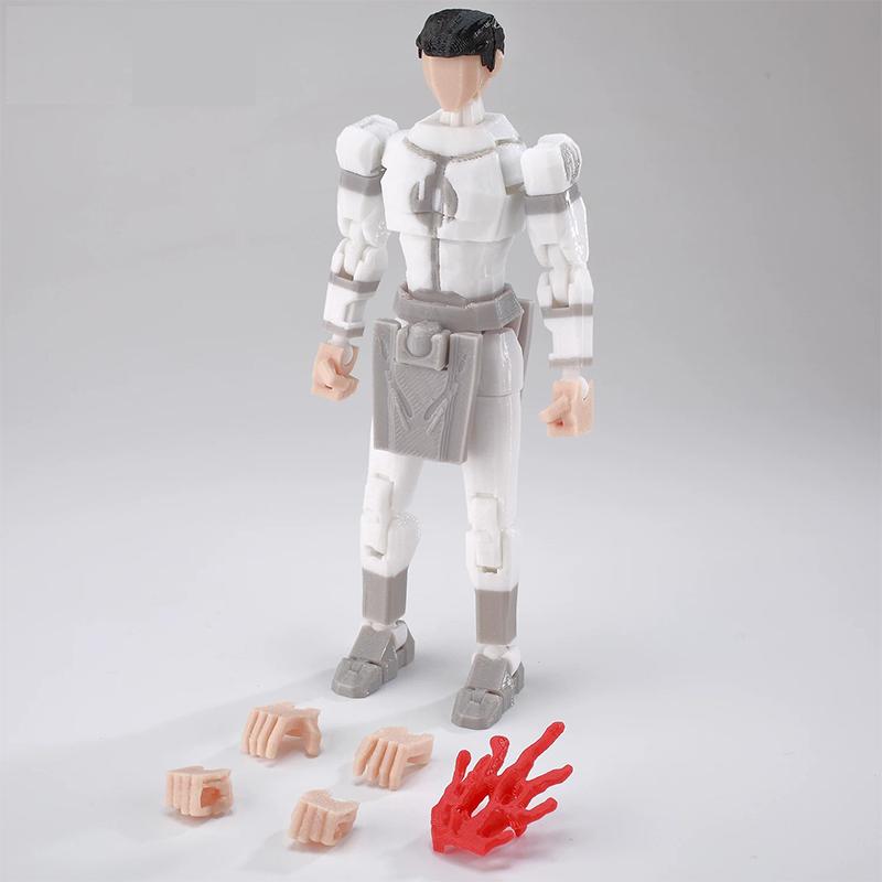 9л 3D-печать Непобедимый Мультяшный 13 Счастливых Подвижных Украшений ПВХ Материал Модель Украшения Декор Комнаты Многосуставная Модель Подарки