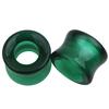 Multi-color 8-16mm Glass Plugs Flesh Tunnels Ear Expander Piercing Men Womens Ear Gauges Expander Piercing