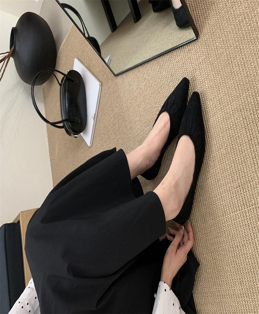 Французские туфли-лодочки с леопардовым принтом, женские туфли с мелким вырезом, новинка весны и лета 2025 года, вечерние туфли, кожаные туфли с ремешком на щиколотке, высокие каблуки