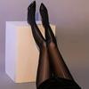 1 Pair of Solid Color Open Pantyhose 8D Smooth Pantyhose Oil Gloss Pantyhose High Waist Pantyhose Sexy Pantyhose